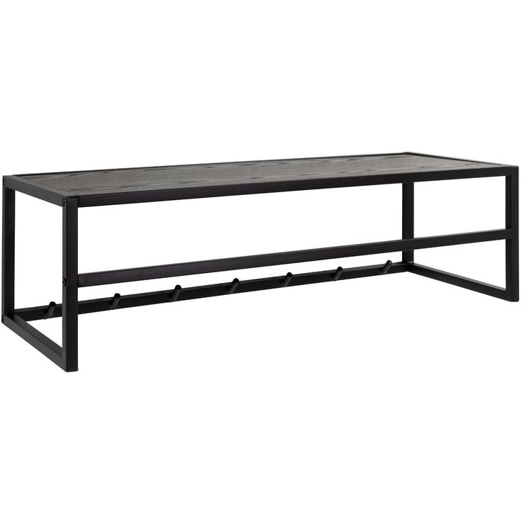 Clothes rack SEAFORD 77x28xH22cm, black