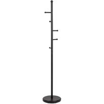 Naulakko Home4You ASPEN Ø32,3xK170 cm, musta