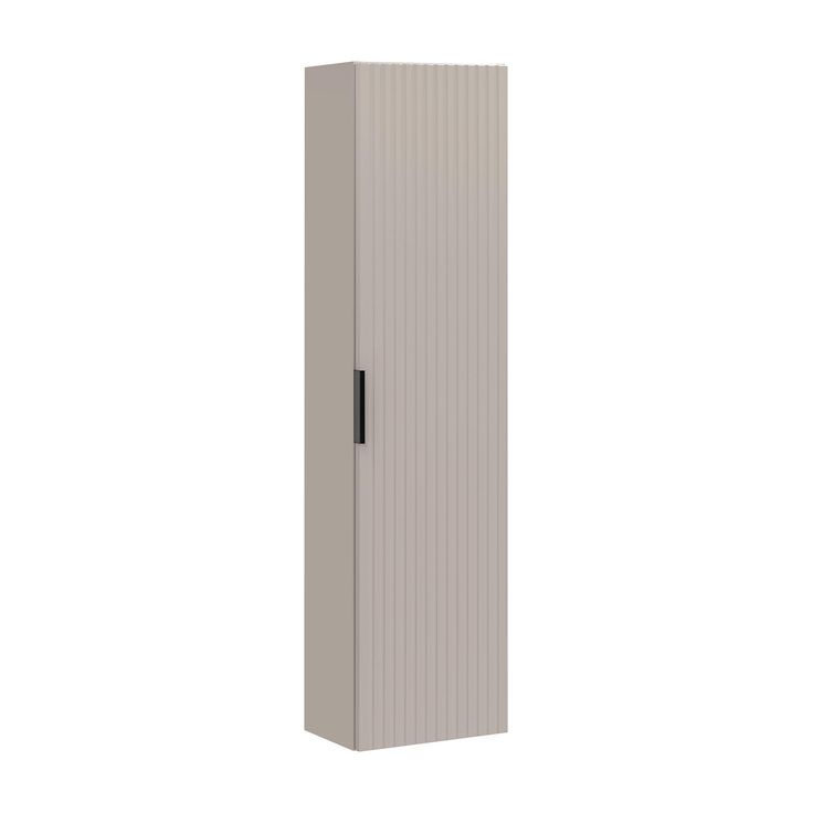 Korkea kaappi Interia Adele 140x35x25 cm, beige