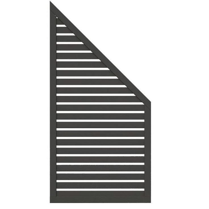 Aitaelementti Palmako Nina3 GYPNT 900x1800mm harmaa, 5kpl/pkt