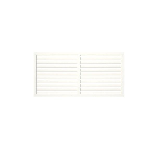 Aitaelementti Palmako Nina4 WTPNT 1800x900mm valkoinen, 5kpl/pkt