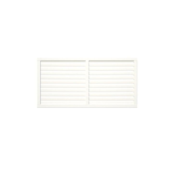 Aitaelementti Palmako Nina4 WTPNT 1800x900mm valkoinen, 5kpl/pkt
