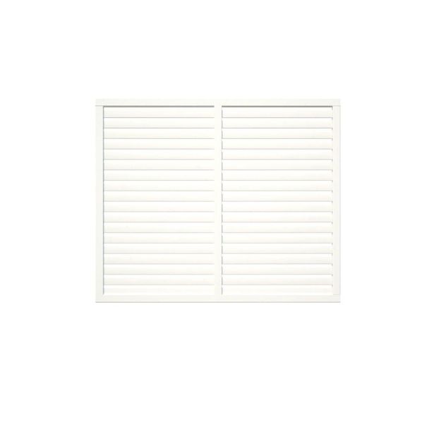 Aitaelementti Palmako Nina6 WTPNT 1800x1500mm valkoinen, 5kpl/pkt