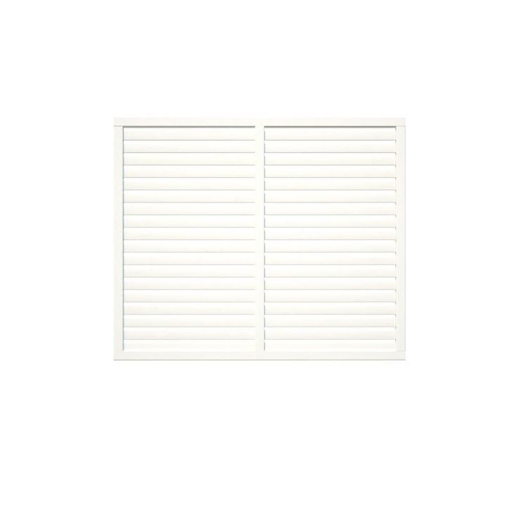 Aitaelementti Palmako Nina6 WTPNT 1800x1500mm valkoinen, 5kpl/pkt