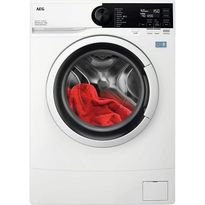 Edestä täytettävä pesukone AEG LSR615O62O, 6kg