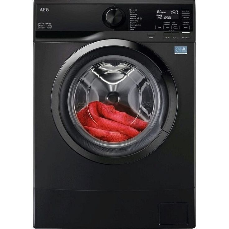 Edestä täytettävä pesukone AEG LSR636O62G, 6kg
