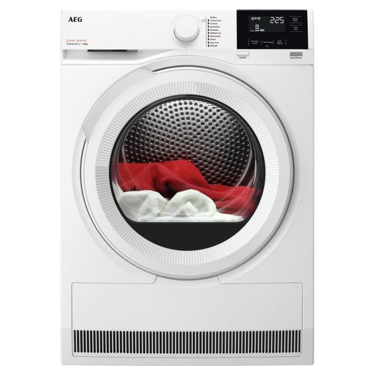 Kuivausrumpu AEG 7000 TR722O84D, 60cm, valkoinen
