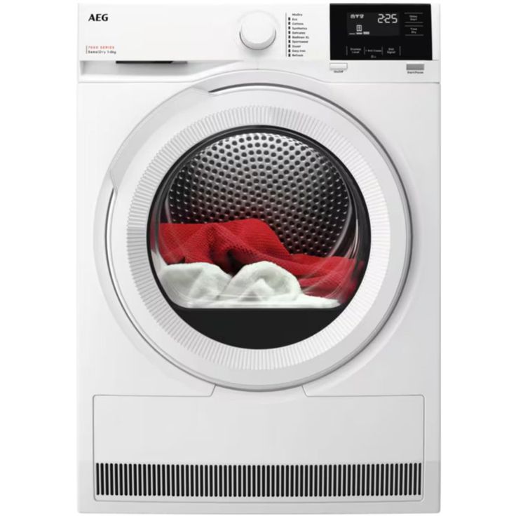 Lämpöpumppukuivausrumpu AEG TR722E85E 7000 SensiDry, 8kg