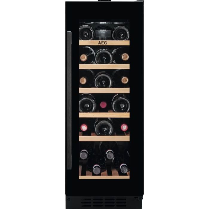 Viinikaappi AEG 5000 AWUS020B5B, 30cm, musta, integroitava
