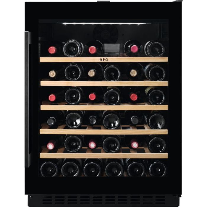 Viinikaappi AEG 5000 AWUS052B5B, 60cm, musta, integroitava