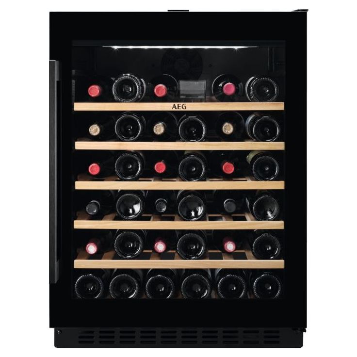 Viinikaappi AEG 5000 AWUS052B5B, 59.5cm, 1 lämpötila-alue, integroitava, musta