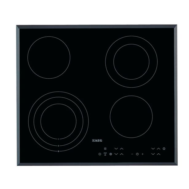 Keraaminen keittotaso AEG HK634030FB, 60cm, musta