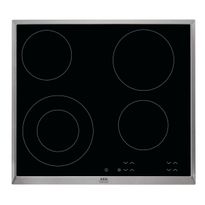 Keraaminen keittotaso AEG HK624010XB, 58cm, teräs