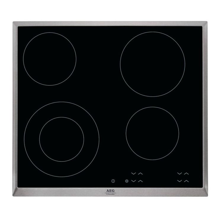 Keraaminen keittotaso AEG HK624010XB, 58cm, teräs