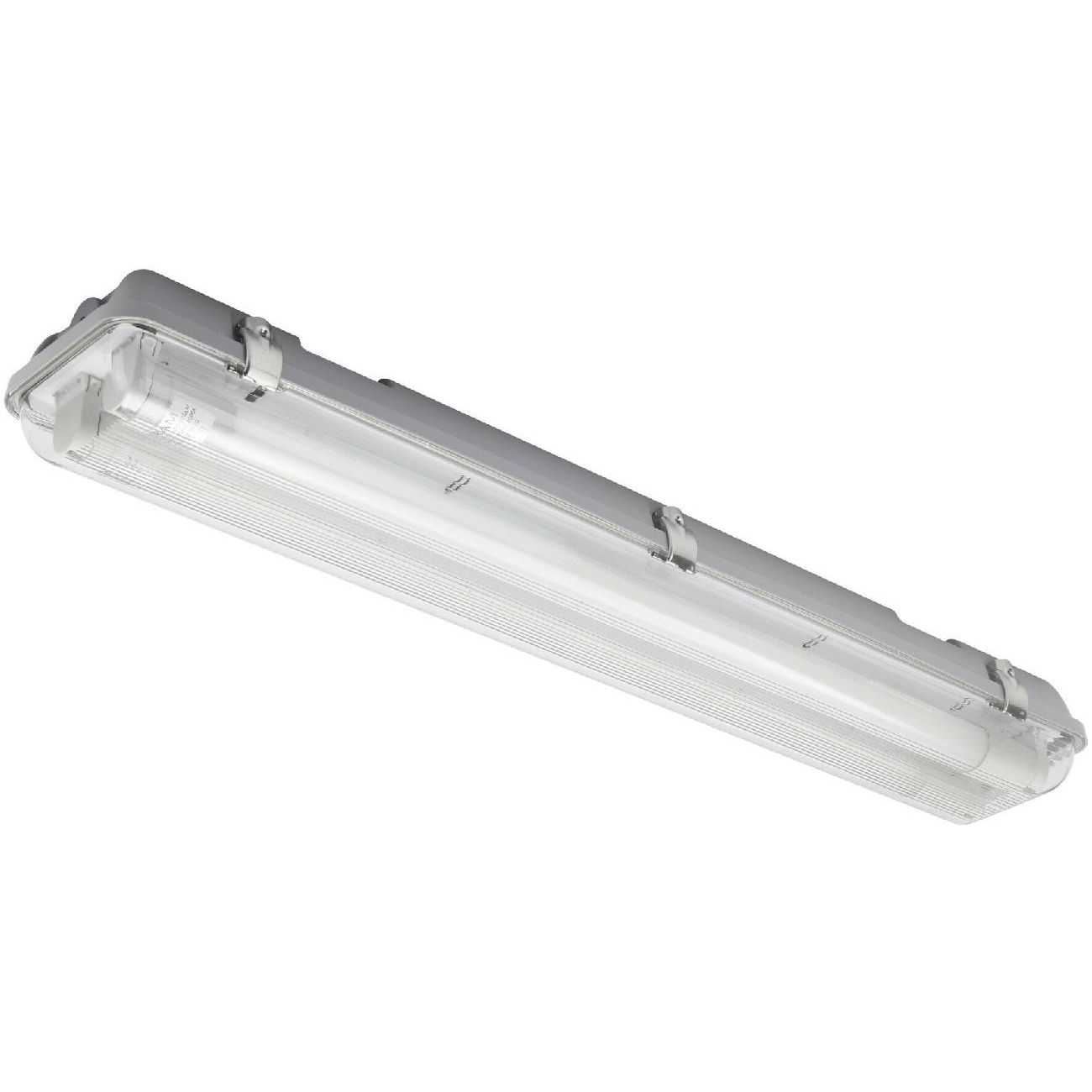 LED-yleisvalaisin Airam Generic, IP65, 2x9W, 670mm, valkoinen