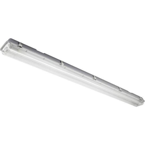 LED-yleisvalaisin Airam Generic, IP65, 2x18W, 1280mm, valkoinen