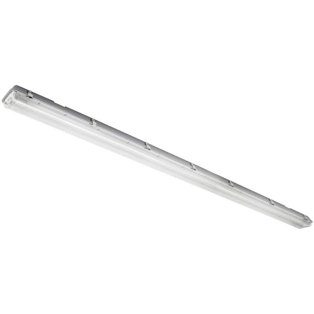 LED-yleisvalaisin Airam Generic, IP65, 2x24W, 1580mm, valkoinen