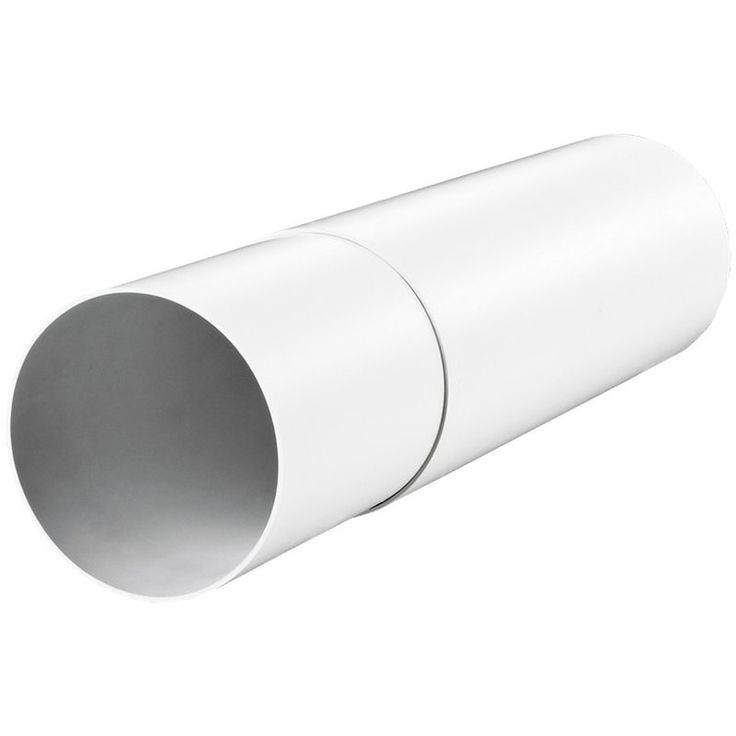 Teleskooppi-ilmanvaihtokanava Airsec 125x500-1000 mm, muovi
