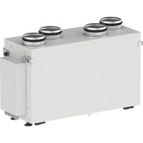Ilmanvaihtokone Airsec 85V EC A2, vertikaalinen Ø 125 mm