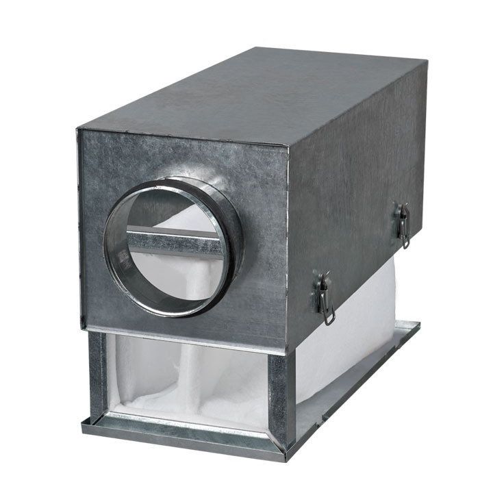 Suodatinkotelo Airsec FBK 250 F7, kanavakoko Ø 250 mm