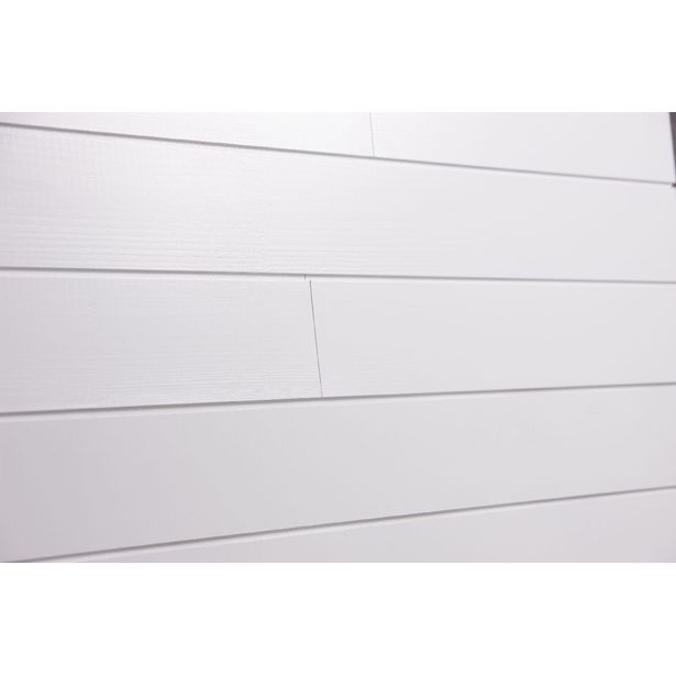 Sisustuspaneeli Aure STS3 15x120x2370 mm EM Sj mänty puhtaanvalkoinen