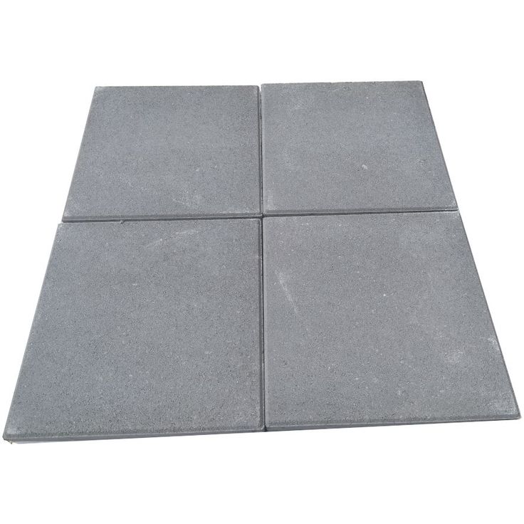 Betonilaatta AKO Garden Ventti, 435x435x50mm, musta