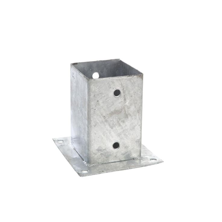 Asennusjalka Palmako 90x90 mm tolpalle, kuumasinkitty