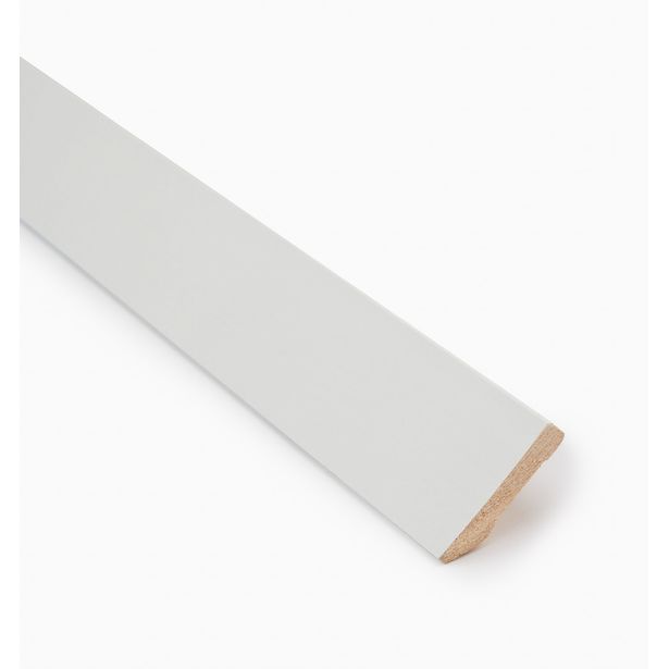 Jalkalista Jokiwood 12x42x3200mm, valkoinen