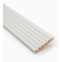 Sormipaneeli Jokiwood 15x95x2370mm, mänty, valkoinen, päätypontattu