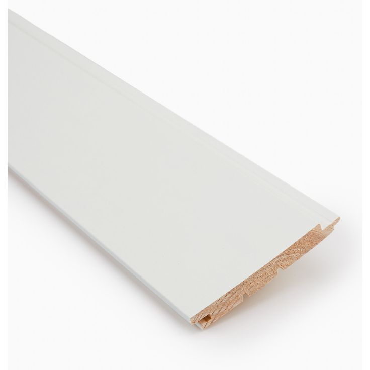 Sisustuspaneeli Jokiwood STS3 15x120x3170mm, mänty, valkoinen, päätypontattu