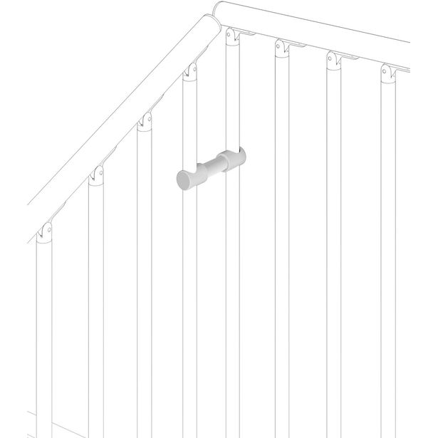 Porraskaiteen jäykistysosa Rintal, kahden pilarin väliin