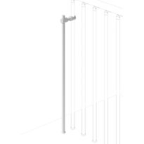 Porraskaiteen jäykistysosa Rintal, pilarin ja lattian väliin