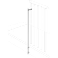 Porraskaiteen jäykistysosa Rintal, pilarin ja laatan väliin