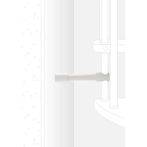 Porraskaiteen jäykistysosa Rintal, pilarin ja seinän väliin