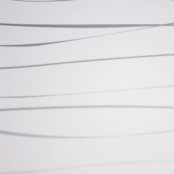 Välitilalevy Aluco, Laine valkoinen,  500x3650x4 mm