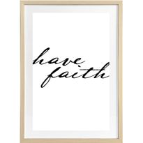 Taulu AmandaB Collection Deco Have Faith, 50x70cm