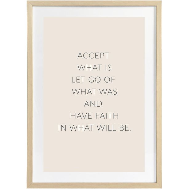Taulu AmandaB Collection Deco What Will Be, 50x70cm