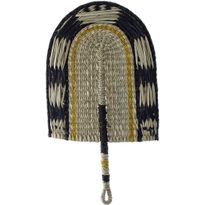 Viuhka AmandaB Collection Sanur, 50cm, natural/musta