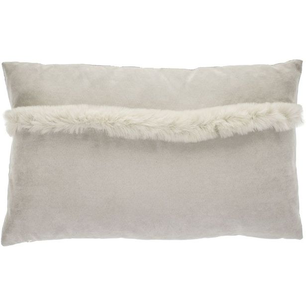 Koristetyyny AmandaB Collection Furry, 30x50cm, beige