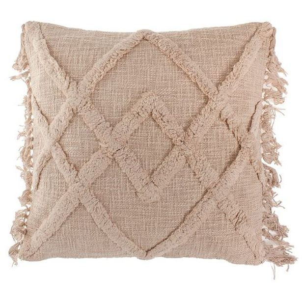 Koristetyyny AmandaB Collection Boho, 50x50cm, beige