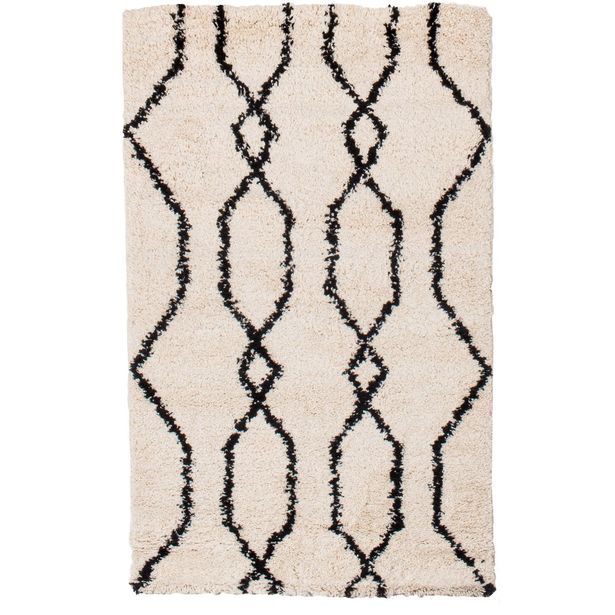 Matto AmandaB Collection Noir Viiva, 80x150cm