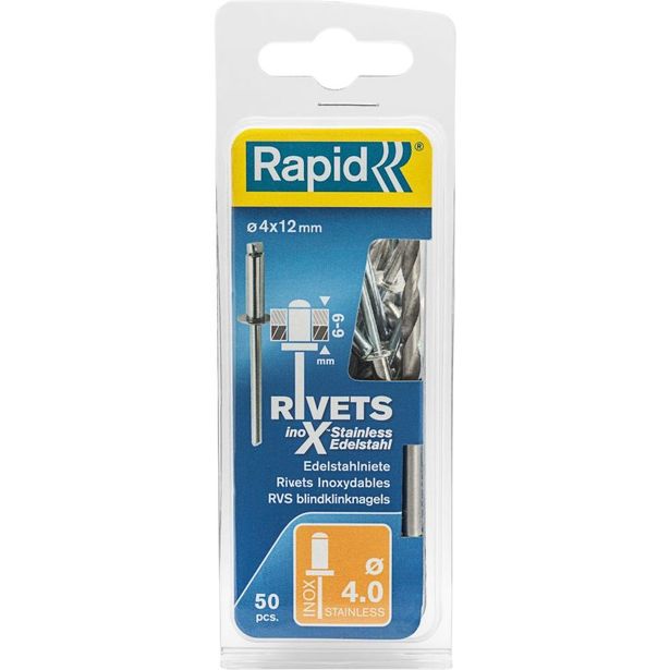 Vetoniitti Rapid 4.0x12mm RST 50kpl