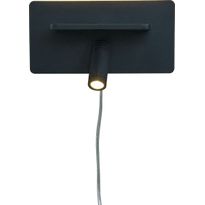 LED-seinävalaisin Aneta Lighting Cargador, musta
