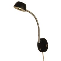 Seinävalaisin Juno LED flex, musta