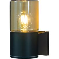 Ulkoseinävalaisin Aneta Lighting Lysekil, alas, musta/amber