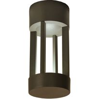 LED-ulkokattovalaisin Aneta Lighting Fyr, IP54, tummanharmaa