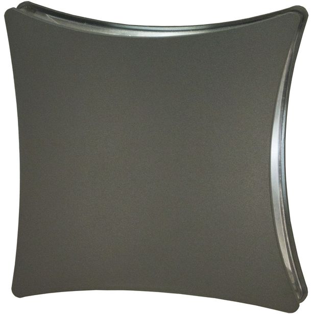 LED-ulkoseinävalaisin Aneta Lighting Pad, neljä suuntaa, IP54, tummanharmaa