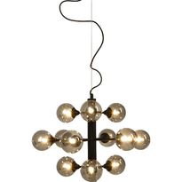Kattovalaisin Aneta Lighting Cosmos, &Oslash;52cm, 12-osainen, musta