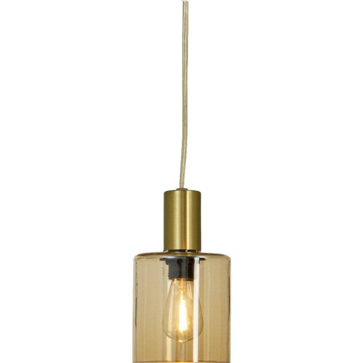 Ikkunavalaisin Aneta Lighting Cylinder, &Oslash;9cm, mattamessinki/meripihka