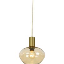 Ikkunavalaisin Aneta Lighting Bell, &Oslash;15cm, mattamessinkin/meripihka